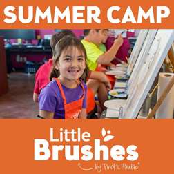 Little Brushes: 5-Day Virtual Summer Art Camp (Ages 6-12)