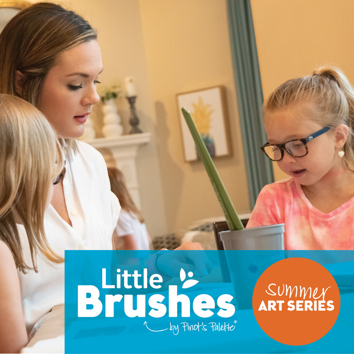 Little Brushes Kids Camp LR (Ages 612) Pinot's Palette Painting