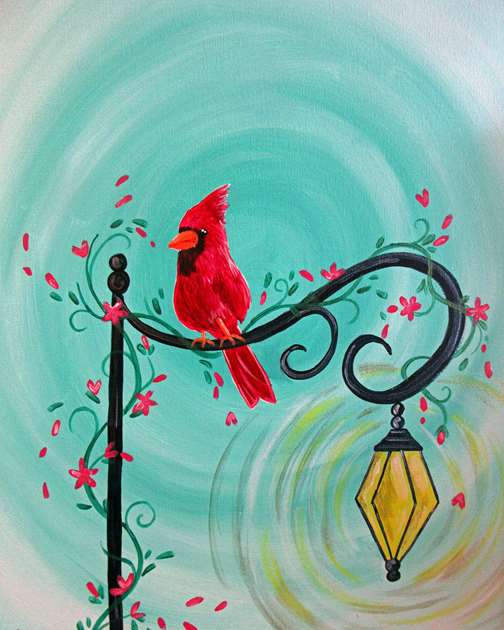 Little Red Songbird