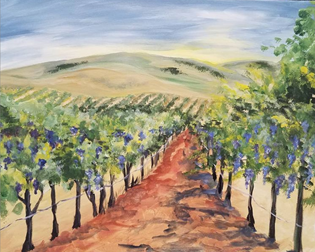 Sip and Paint at The Club at Ruby Hill