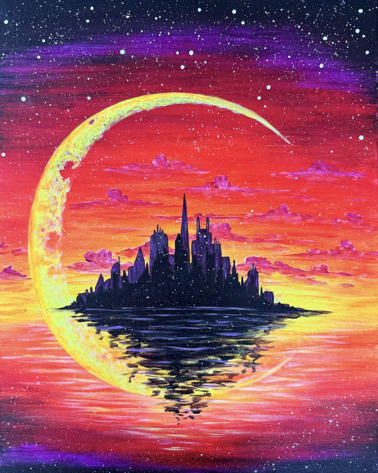 絵画 John Doe Lunacy(new moon) Lunar City - Thu, Dec 17 7PM at Spokane