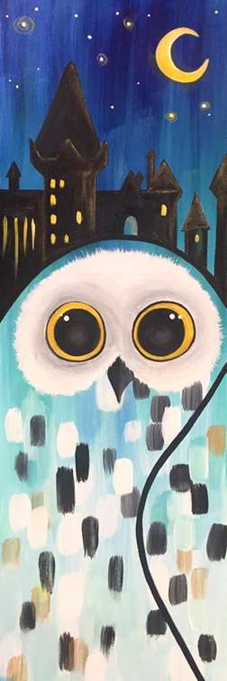 Magical Snowy Owl 