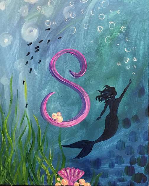 Mermaid Monogram