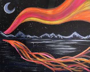 Metallic Northern Lights