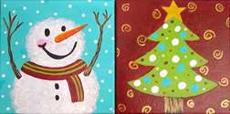 Mini - Snowman and Christmas Tree