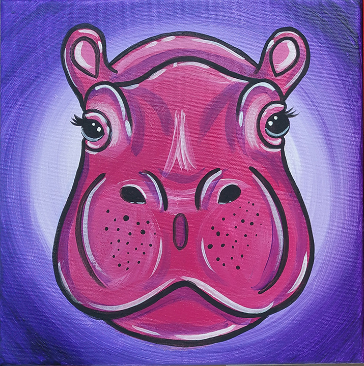 MiniZoo Friends Pinot's Palette Painting