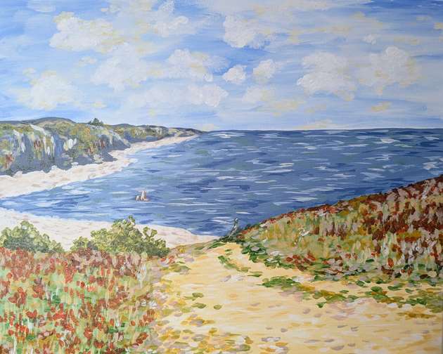 Monet Inspired Coastal Path