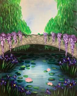 Monet's Garden Oasis