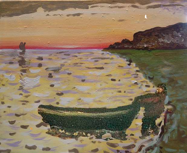 Monet's Seacost Sunset