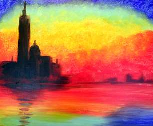 Monet's Venice Twilight