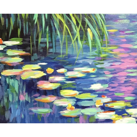 In-Studio Event: Monet's Water Lilies II