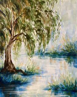 Monet’s Whispering Willow 