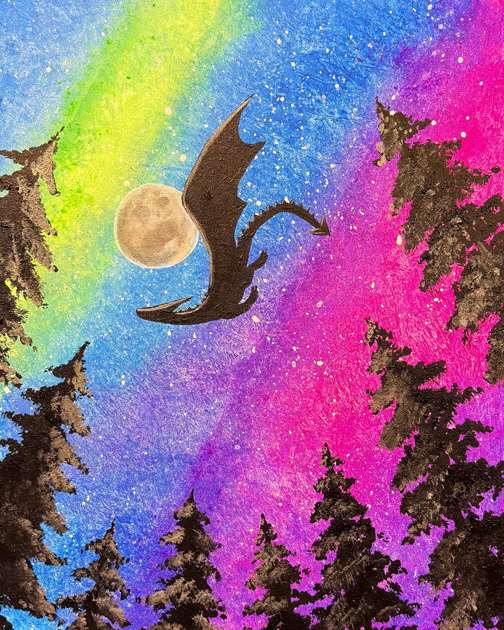 Moonlit Flight