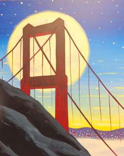 Moonlit Golden Gate