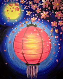 Moonlit Lantern Glow 