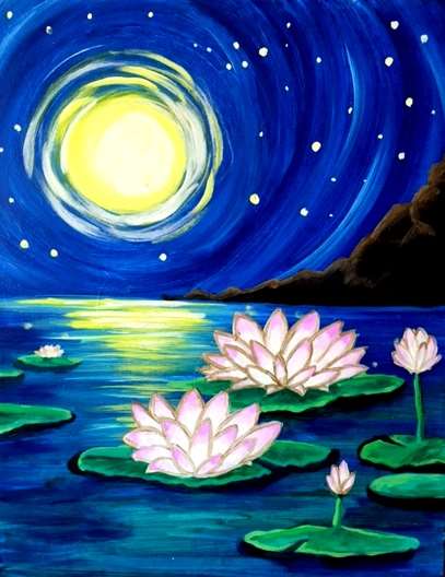 Moonlit Lotus