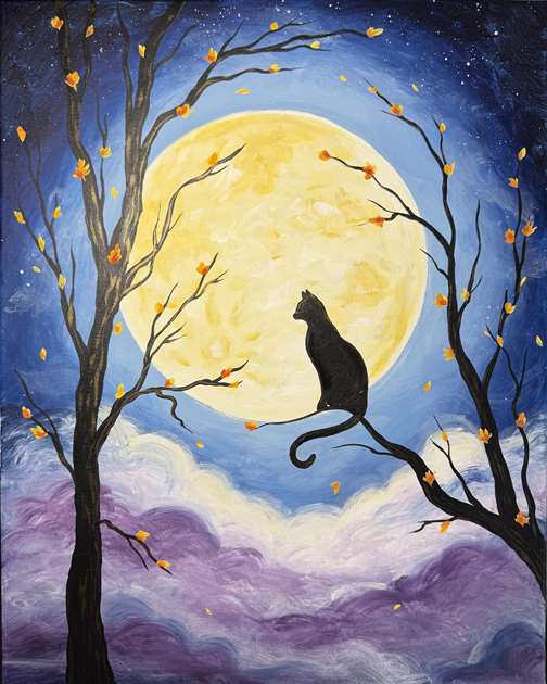 Moonlit Meow