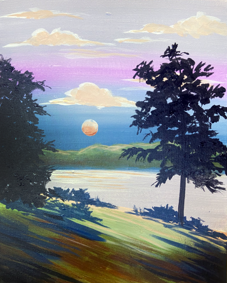 High-Quality Elmhurst Paint And Sip Background Illustration High-Quality Elmhurst Paint And Sip Background Illustration