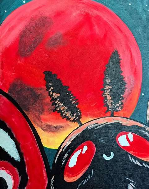 Mothman Moonrise