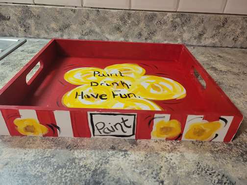 Movie Night Tea Tray