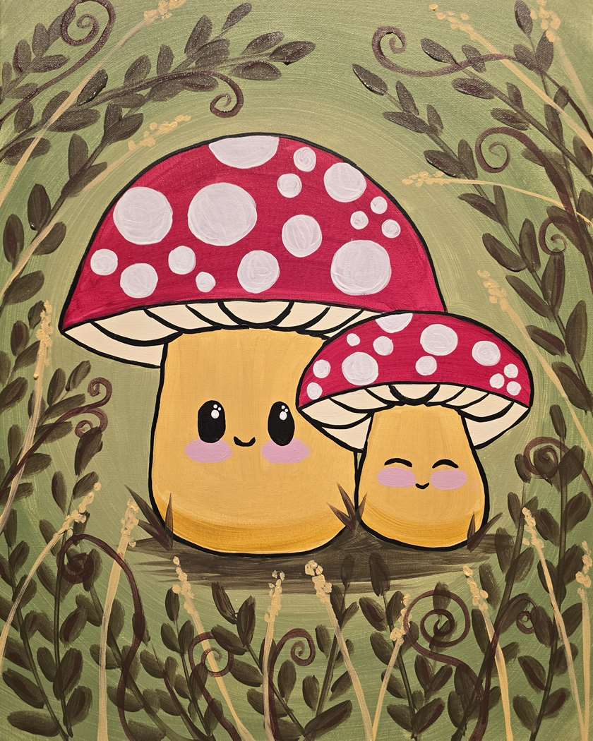 Family Class (Ages 6+) Only $35! (11x14 canvas)
