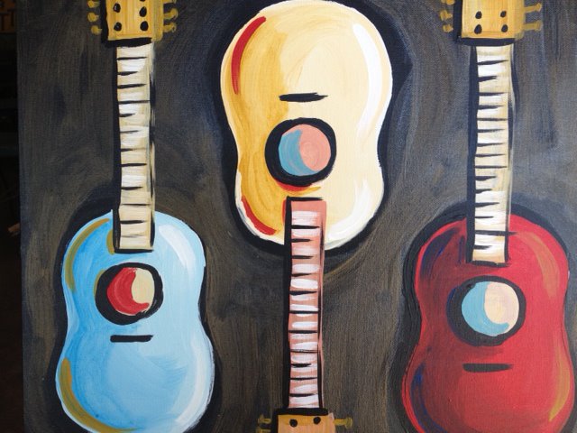 No Strings Attached - Pinot's Palette Painting