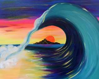 Paint And Sip In Garland Garland Pinot S Palette