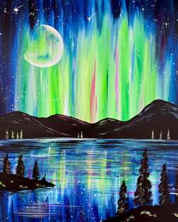 Northern Lights lake View