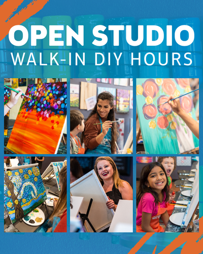 Paint on the Patio! - Kids Friendly!  Save your spot now for Freestyle Open Painting!!