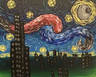 Opposing Forces Starry Night