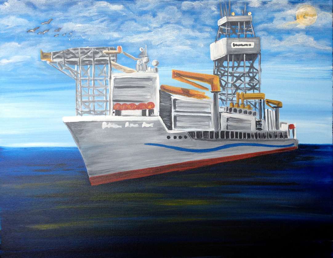 Pacific Coast Drilling Pinot S Palette Painting