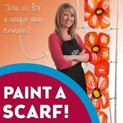 Paint a Silk Scarf