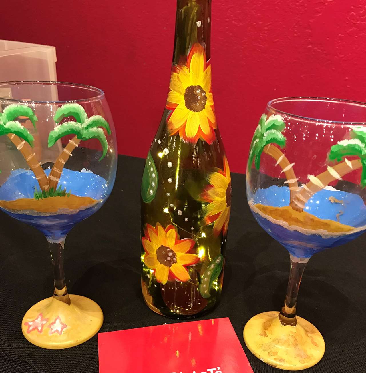 Paint and Customize Your Own Wine Glasses Tue, May 21 7PM at Wesley