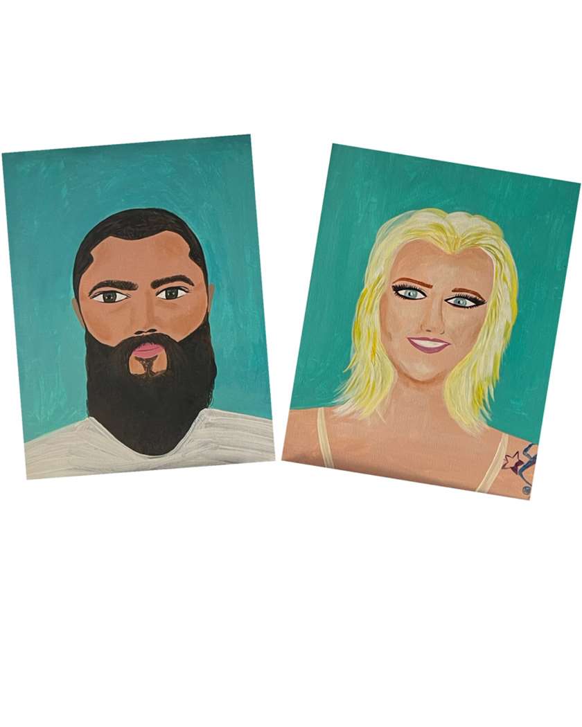 DATE NIGHT! Paint your partner, BFF, MOM, Sister, Daughter, Son, ANYONE, OR PAINT A SELFIE!