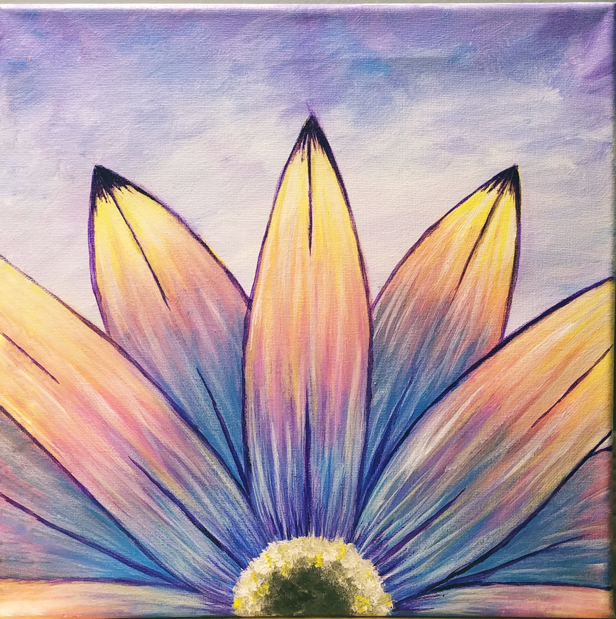 Pastel Petals Pinot's Palette Painting