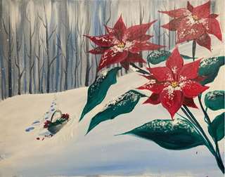 Picking Poinsettias