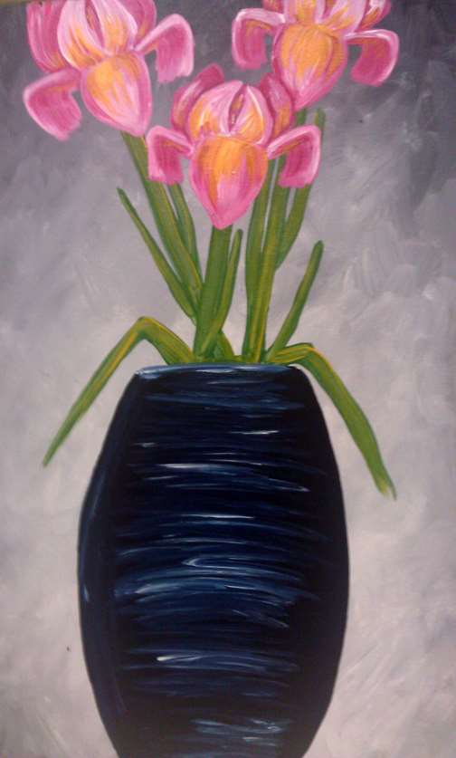 Pink Irises