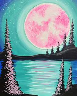 Pink Moon Serenity
