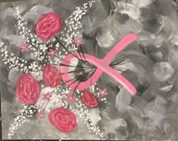 Pink Ribbon Bouquet