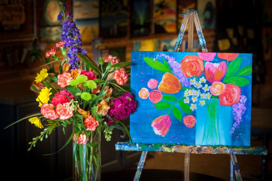 Pinot And Petals Pinot S Palette Painting Pinot And Petals