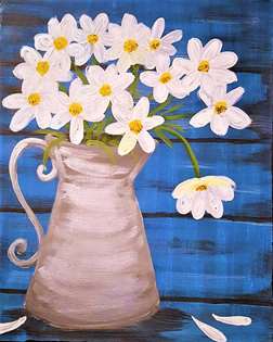 Pitcher of Daisies