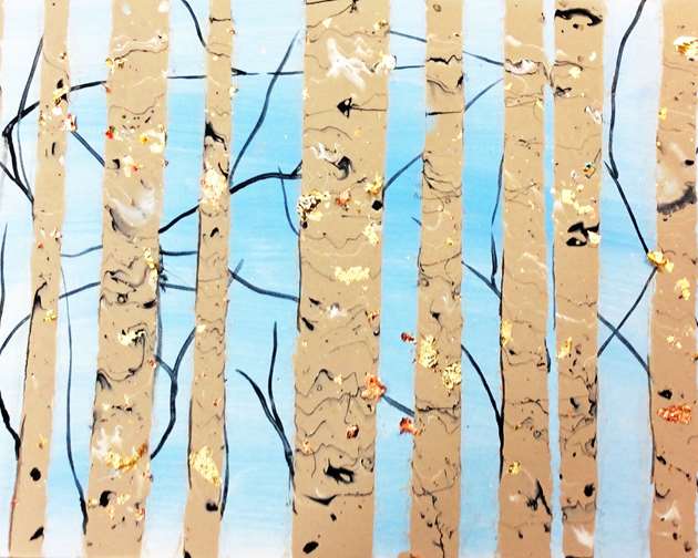 Pour Your Art Out: Flow Marble Birch