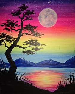 Prismatic Moon