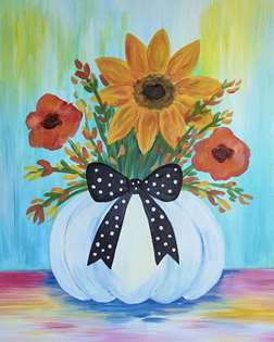 Pumpkin Full of Posies