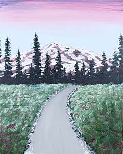 Purple Mountain Path