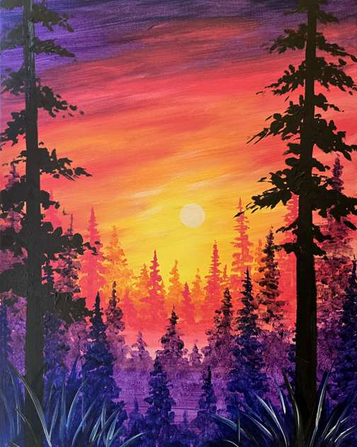 Radiant Pines