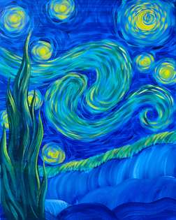 Radiant Starry Night