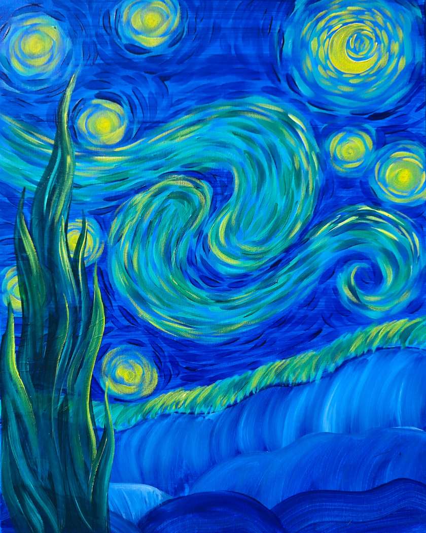Radiant Starry Night