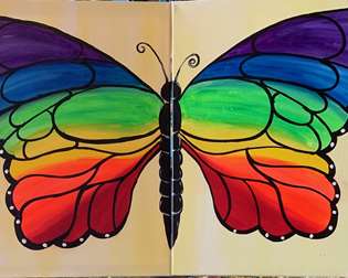 Rainbow Butterfly - Date Night