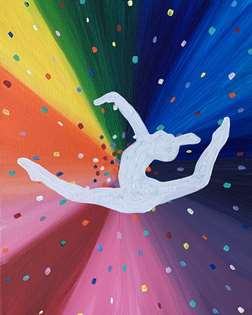 Rainbow Gymnast